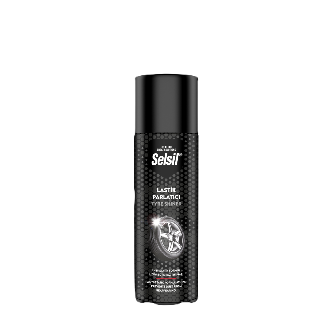 SELSIL LASTİK PARLATICI SPREY 500ML